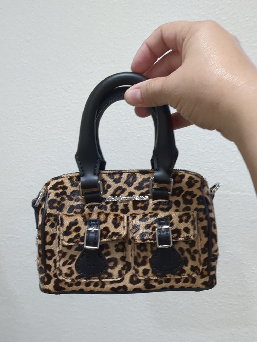 DrMartens Micro Leopard Print Crossbody Bag (Used Once).... - Picture 16 of 17